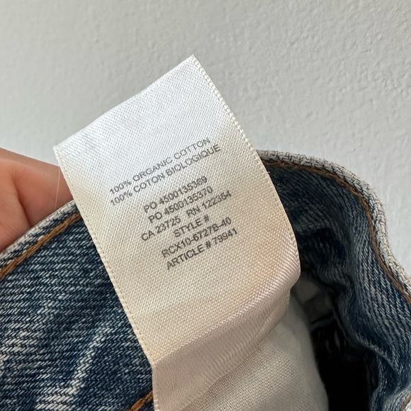 Aritzia Denim Forum Joni High Rise Loose - Picture 4 of 4